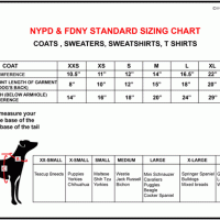 bunker king pants size chart