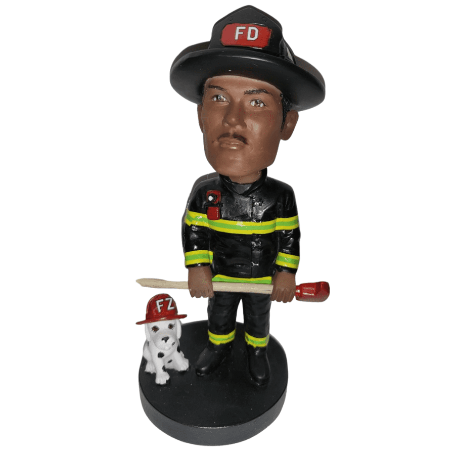 High Quality Bobble Head Firefighter AA