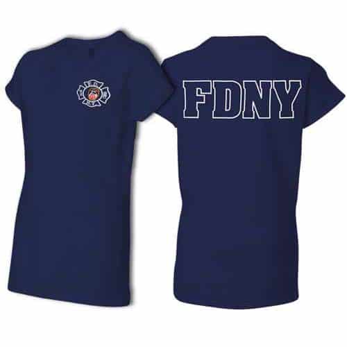 V-NECK MALTESE CROSS W/FDNY ON BACK | FDNY Shop