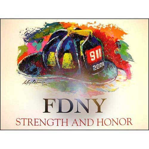 LEROY NEIMAN STRENGTH AND POSTER HONOR