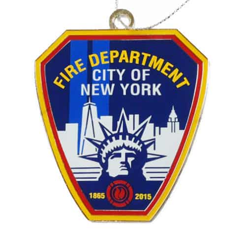 FDNY 150TH ANNIVERSARY EMBLEM ORNAMENT – SPECIAL EDITION